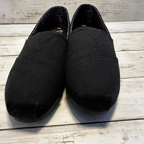 Women's Bobs Black Flats - Picture 1 of 6